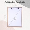 A4 Wooden Clipboard, A4 Clipboard, Thickened Material, Thickness 3.5 mm
