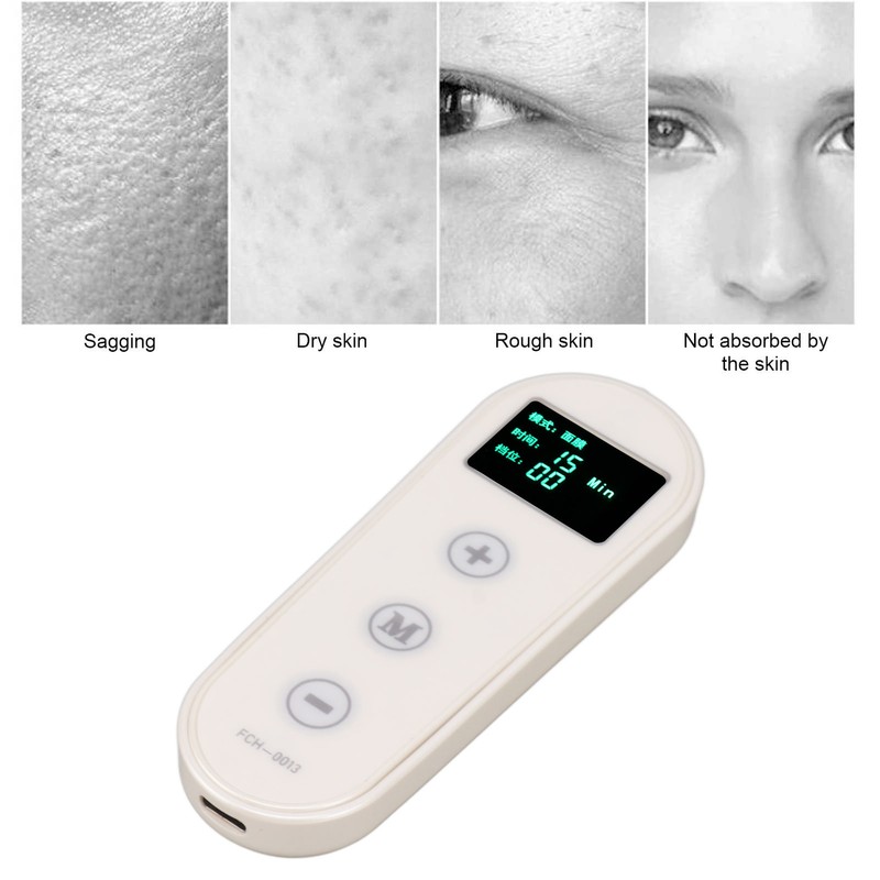 Pulse Beauty Face Cover Machine Portable Improve Blood Circulation Micro