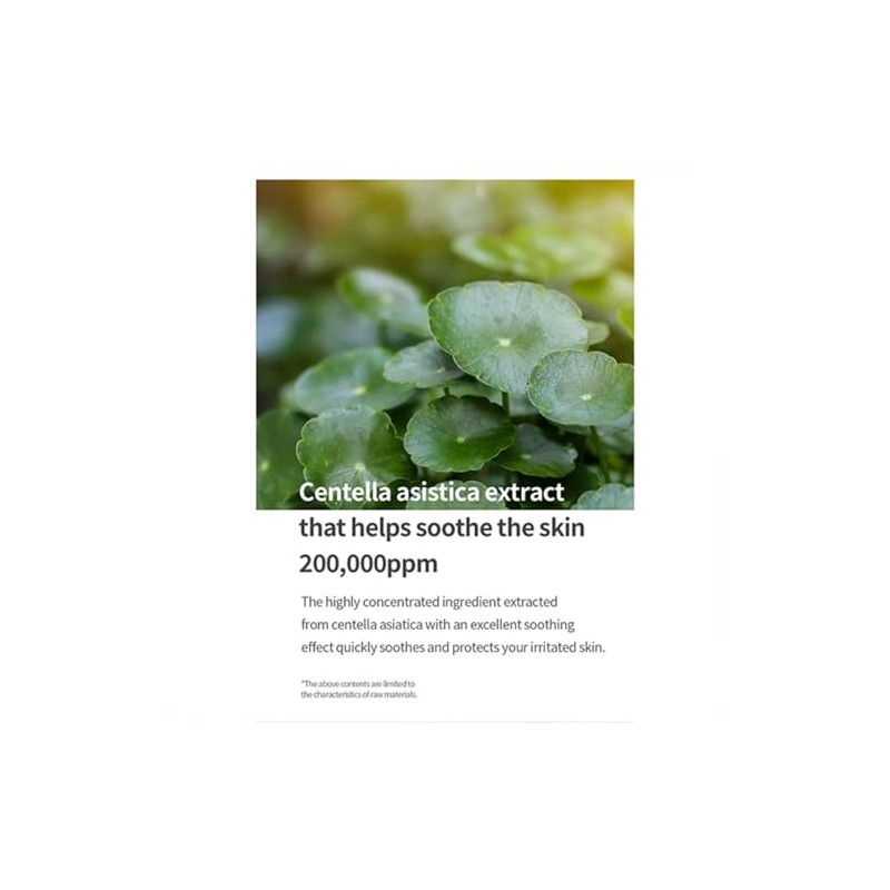 mixsoon Centella Mask Pack Face Moisturizer Soothing Calming Sheets Korean
