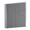 RIDEX Plus cabin air filter, 424I0610P, pollen filter, activated carbon,