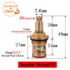 Faucet Ceramic Cartridge Valve, G1/2" Brass Tap Ceramic Disc Cartridges