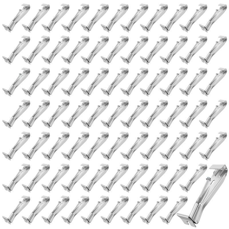 5" 10 Pack Gutter Hangers, Heavy Duty Hidden Rain Gutter