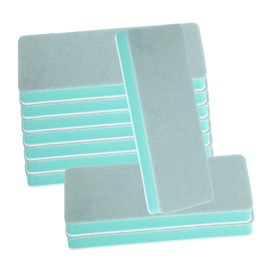 Outanaya 10pcs Dual-Sided Sponge Nail Buffer Blocks Finishing Sanding Sponges for Manicure Nail Shine Buffers for Home and Professional Use