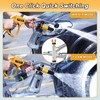 Prunarbo Foam Cannon Dual-Connector Accessory, Pressure Washer Double Tip Attachment
