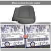 Prefer Warehouse Driver Bottom Cloth Seat Cover Compatible with 2015-2020