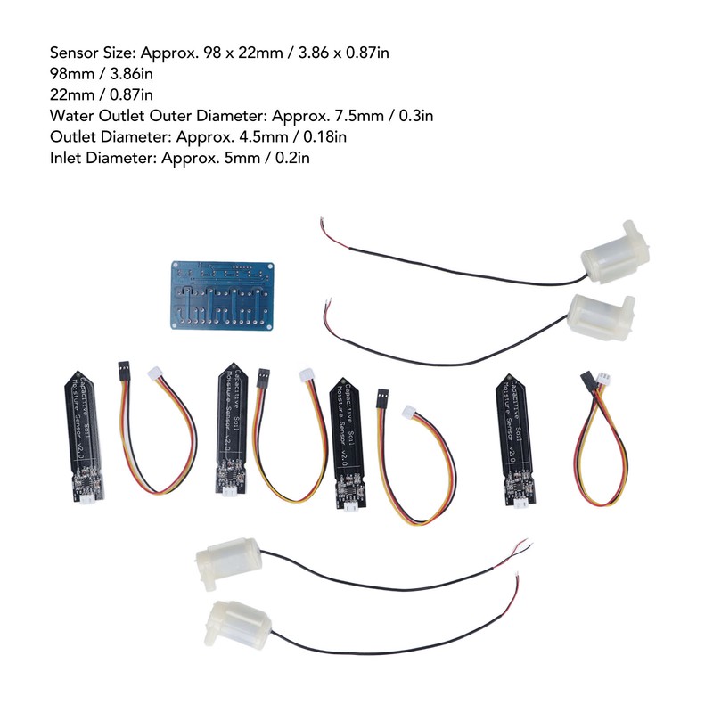 Automatic Irrigation Kit Self Watering System 4 Way Relay for
