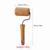 Kodrily Small Rolling Pin, Pizza Dough Roller, Non Stick Wood