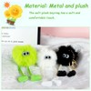 YCVBCY Key Fob, Cute Pompoms Keyring with Cute Soft Plush