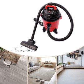 Sallurmose Shop Vacuum Wet and Dry,4 Gallon Portable Compact Shop Vacuum with Attachments,Efficient Horizontal Vacuum Cleaner 1000W for Home,Apartment,Vehicles & Workshops,1.34HP