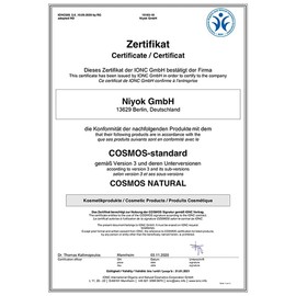 Niyok® Coconut Oil Organic Natural Cosmetics Sensitive Also for Children Xylit Herbal Natural Mouth Oil Vegan Peppermint (200 ml)