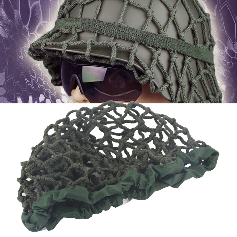 1PC Army Green Cotton Helmet Camouflage Net Cover for M1