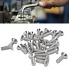 30pcs M10 Allen Socket Screws 10mm A2 Stainless Steel Countersunk