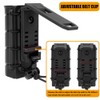 KRYDEX Tactical Flashlight Holster,360 Degree Rotatable Flashlight Holder for Duty