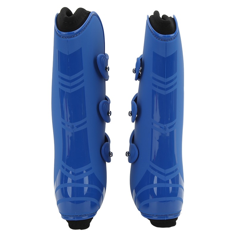 2pcs Horse Front Leg Boots PU Shell Horse Tendon Boots