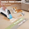 HAUSHOF Handheld Carpet Cleaner, 12V Cordless Portable Carpet Cleaner, 6.5KPa