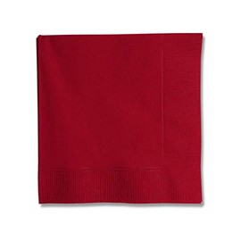 Color 2PLY Napkins, Italian Red, Approx. 9.8 inches (25 cm), 50 Sheets/62-1020-14