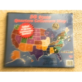 50 State Quarters Collectors Map