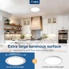 Amico 6 Pack 8 Inch 5CCT Ultra-Thin LED Recessed Ceiling