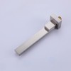 DEOLER Brushed Nickel Tub Spout, 180° Rotation Bathroom Folding Spout