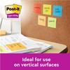 Post-it Super Sticky Notes, Assorted Colours, 4 Pads, 47.6 mm