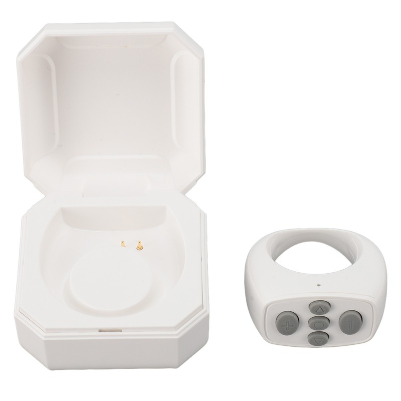 Bluetooth Remote Control Ring 10M with 200mAh Charging Compartment Remote