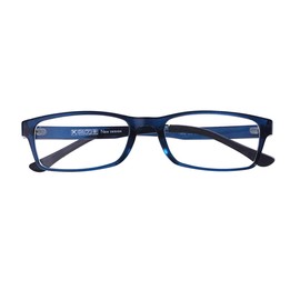 Fullwosing Myopia Glasses with Dioptres -0.50 to -6.00 Distance Glasses for Men and Women Black Blue, blue