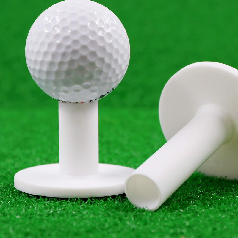 CHAMPKEY Premium Rubber Golf Tees | Excellent Durability and Stability
