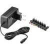 9 Piece 24 V Universal Power Supply with 8 DC