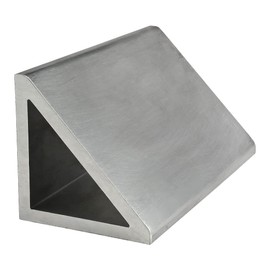 25-8626, Aluminum 45 Degree Gusset Angle Profile 50mm x 50mm x 4mm x 305mm Long