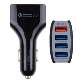 OEM Cargador Rapido Para Carro  Usb 4 Puertos