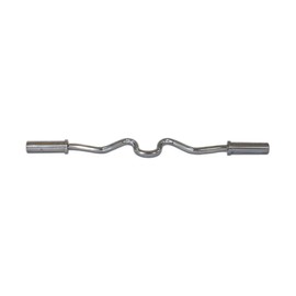 YORK 4’ International Chrome Super Curl Bar