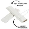J JACKCUBE DESIGN Wall Mount Wine Rack Organizer for 9