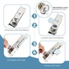 MOOTVGOO Storefront Door Mortise Lock, Commercial Door Locks, Swing Deadbolt