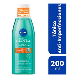 Tónico Derma Skin Clear Anti-imperfecciones 200ml Nivea Con Tendencia Al Acné Día/noche