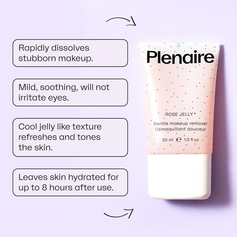 Rose Jelly by Plenaire - Gentle Makeup Remover - UK