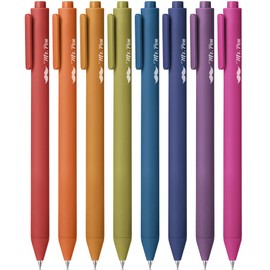 Mr. Pen- Retractable Gel Pens, 8 Pack, Unique Vintage Ink Colors Gel Pens Fine Point 0.7mm, Vintage Pen