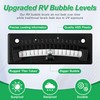 HooLing RV Level Bubble, Graduated Scale Levels for Precision Leveling,