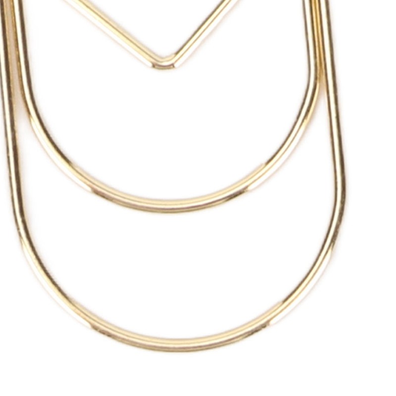 Paper Clips Prevent Slip Rust Proof Love Heart Shaped Decorative