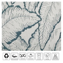 Lellen 4PCS Stretch XL/Oversized Extra Large Dining Room Chair Covers for Kitchen Dining，Removable Washable Chair Protectors Slipcovers Printed Chair Covers