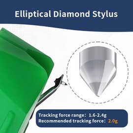 AT-VMN95E Replacement Stylus,For Audio-Technica AT-LP120X-USB Record Player,Includes Turntable Lead Wires,stylus brush,Compatible with Audio Technica Needle Replacements(Not For LP120-USB)2025