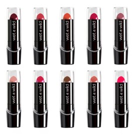 Wet n Wild Labial Silk Finish Wet N Wild De Larga Duración Set De 10pz