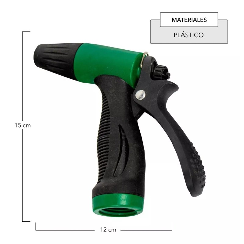 Techtools Cnx, Techtools Pistola De Riego Jardín Con Chorro Ajustable