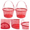 Totority 10pcs Plastic Fruit Picking Basket Lightweight Strawberry Berry Baskets
