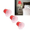 3Pcs E14 Fabric Lamp Shade Modern ClipOn Lampshade for Home
