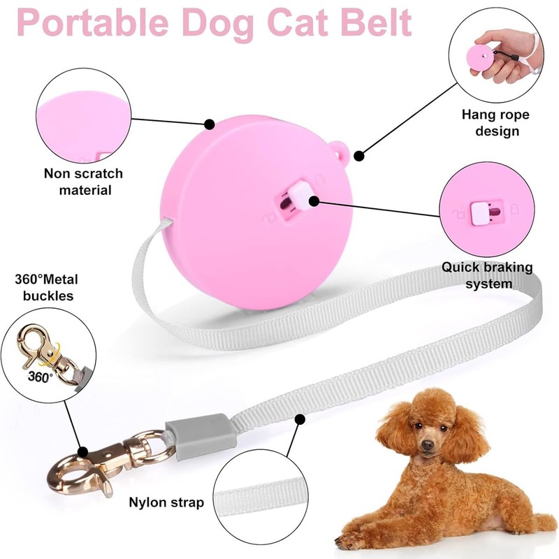 AIMALL 2M Automatic Retractable Pet Leash - Strong and Durable