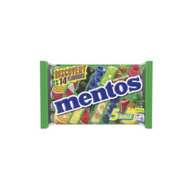 Mentos Discovery 14 Flavour Chews (1 Pack of 5 Rolls)