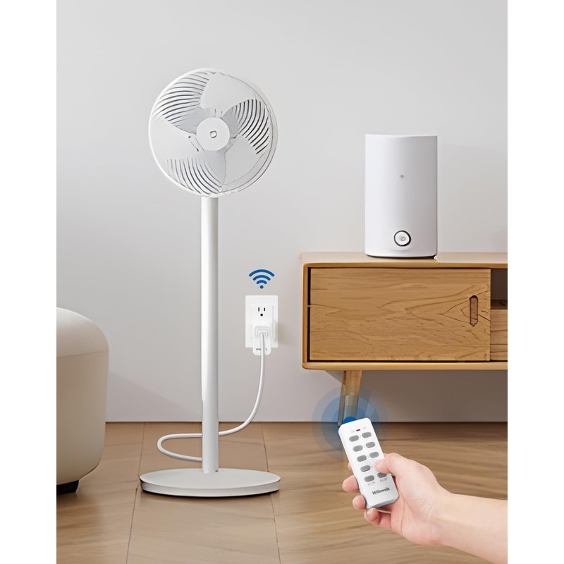 Remote Control Outlet, WILAWELS Wireless Remote Light Switch, Programmable Electrical