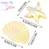 Gortin Starfish Claw Clips Acrylic Seashell Hair Clip Large Hair