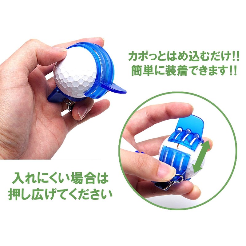 GoodsLand Golf Line Marker Set Golf Ball Liner Golf Ball
