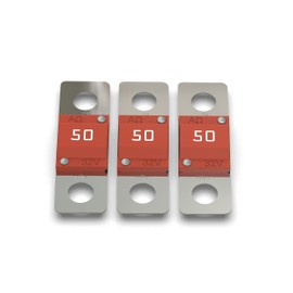 Auprotec Midi High Current Fuse / Screw Fuse / 40 A - 100 A, 50A Ampere Red